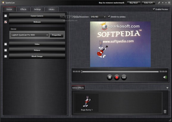 SparkoCam Portable screenshot