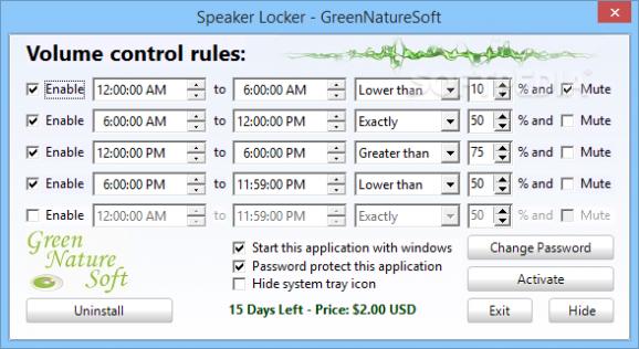 Speaker Locker screenshot