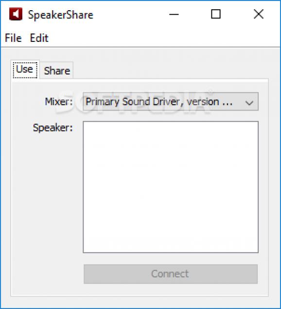 Speakershare screenshot