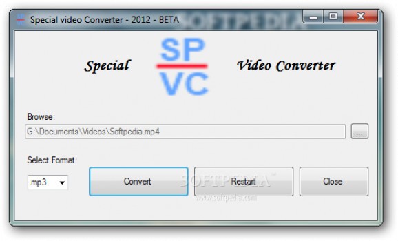 Special video Converter screenshot