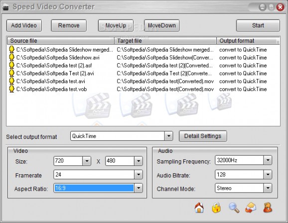 Speed Video Converter screenshot