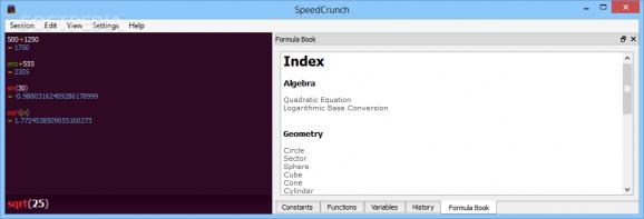 SpeedCrunch Portable screenshot
