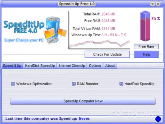 SpeedItUp Extreme screenshot
