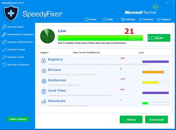 SpeedyFixer screenshot