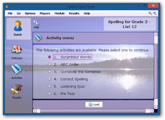 Spelling for Grade 3 - List 12 screenshot
