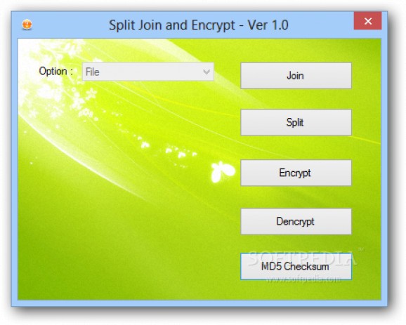 Split Join and Encrypt screenshot