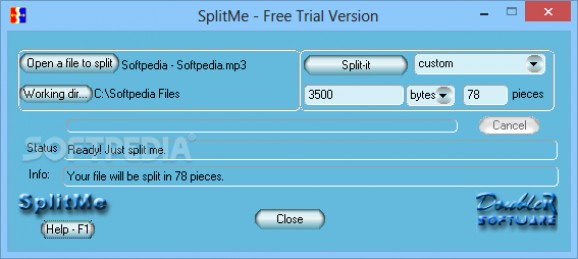 SplitMe screenshot