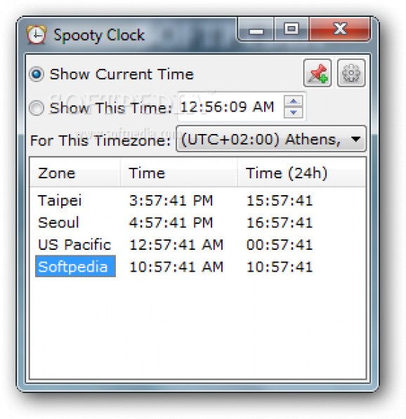 Spooty Clock screenshot