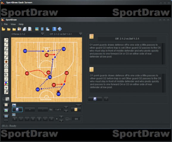 SportDraw Basketball screenshot