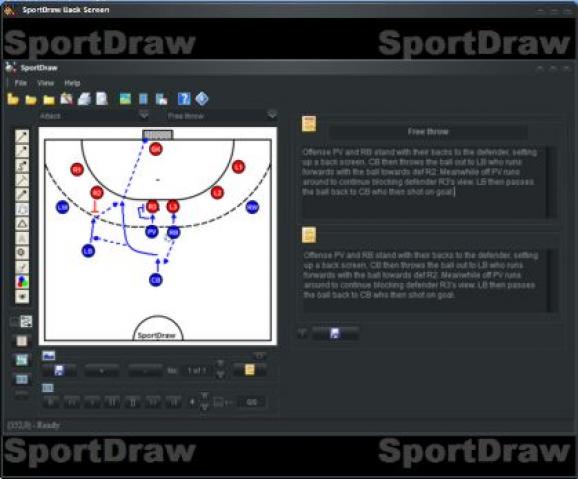 SportDraw Handball screenshot
