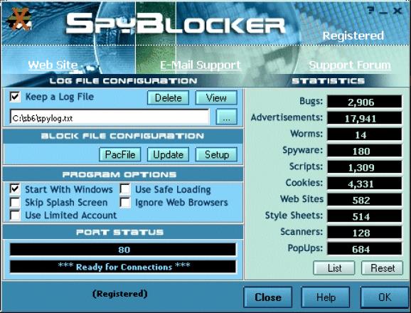 SpyBlocker screenshot