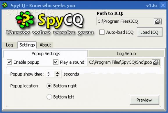 SpyCQ screenshot