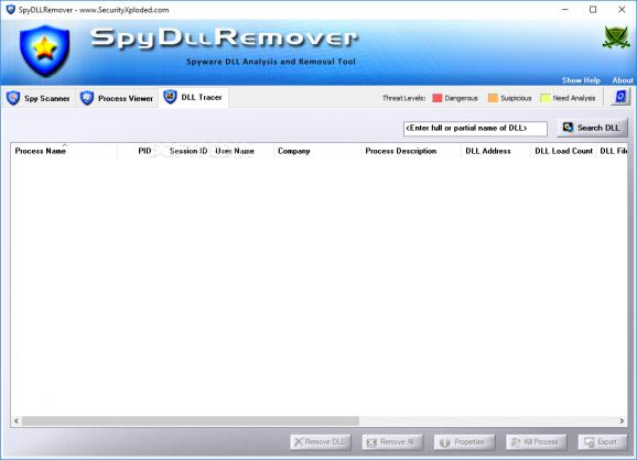 SpyDLLRemover Portable screenshot