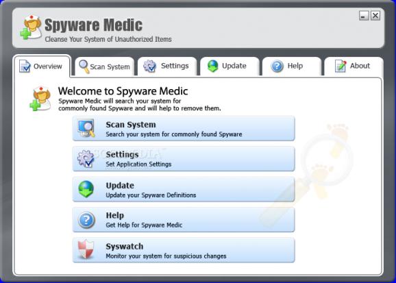 Spyware Medic screenshot