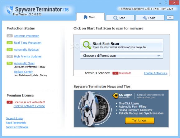 Spyware Terminator screenshot