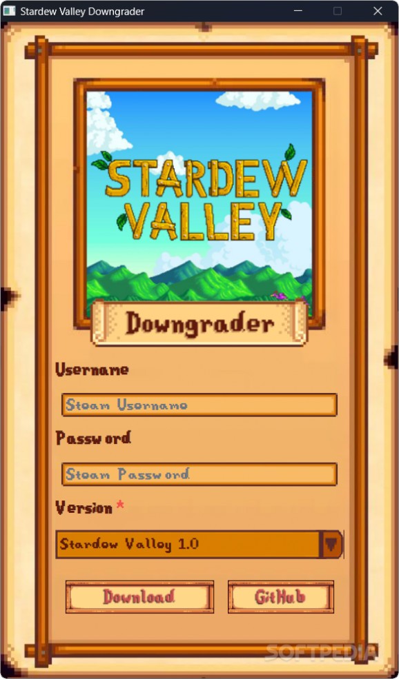 Stardew Valley Downgrader screenshot