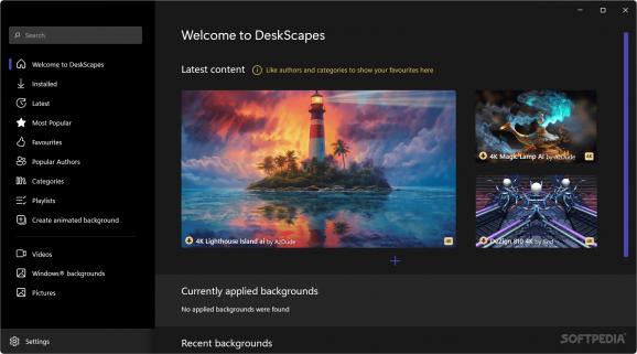 DeskScapes screenshot