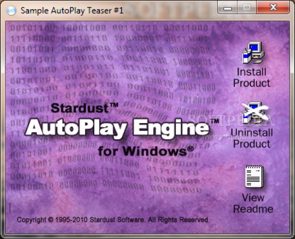 Stardust AutoPlay Engine screenshot
