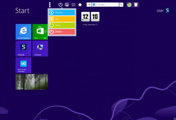 Start Screen Unlimited screenshot