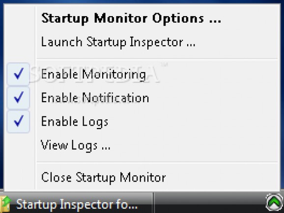 Startup Monitor screenshot