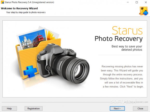 Starus Photo Recovery screenshot