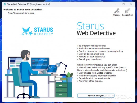 Starus Web Detective screenshot