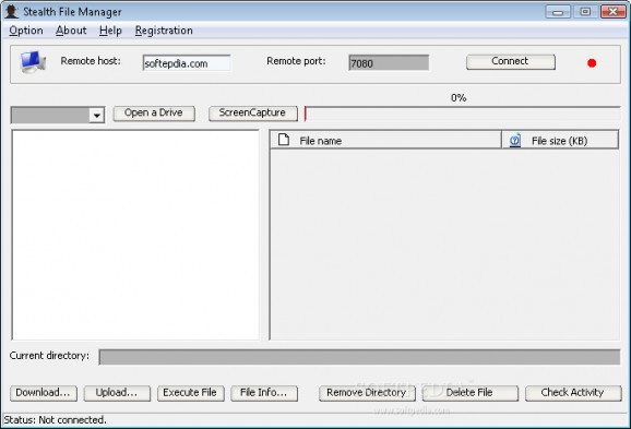 Stealth File Manager screenshot