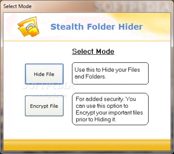 Stealth Folder Hider screenshot