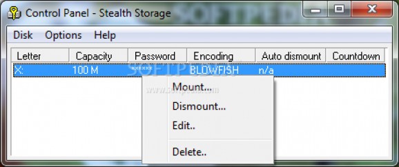 Stealth Storage screenshot