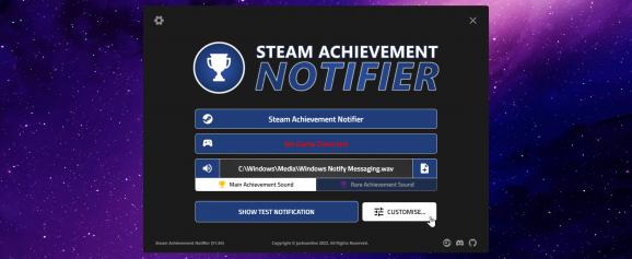 Steam Achievement Notifier screenshot