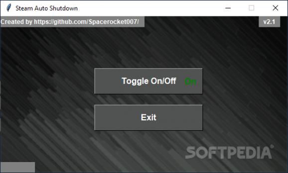 Steam Auto Shutdown screenshot