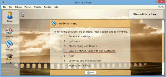 Steamfitters Exam screenshot