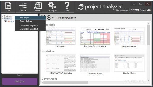 Steelray Project Analyzer screenshot