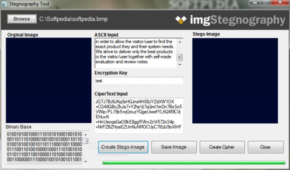 Stegnography Tool screenshot