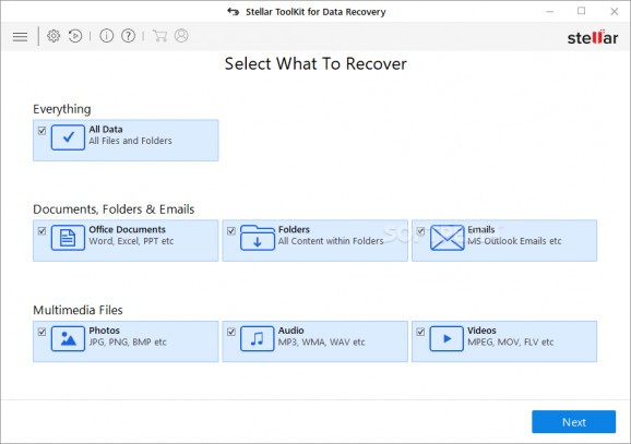 Stellar Toolkit for Data Recovery screenshot