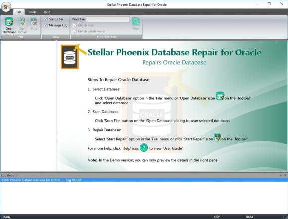 Stellar Repair for Oracle screenshot