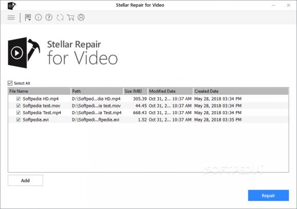 Stellar Repair for Video screenshot