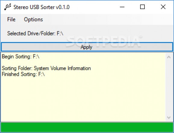 Stereo USB Sorter screenshot