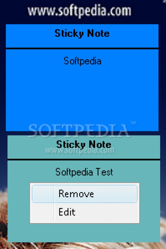 Sticky Note Organizer screenshot