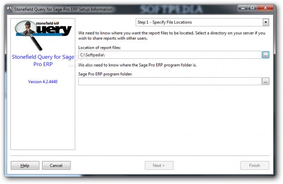 Stonefield Query for Sage Pro ERP screenshot