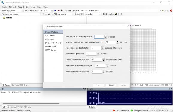 StreamGURU MPEG Analyzer screenshot