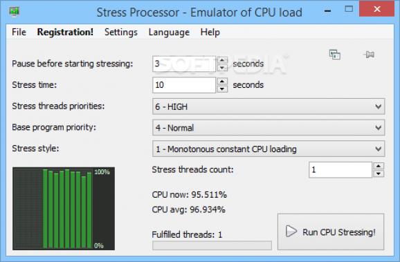 Stress Processor screenshot