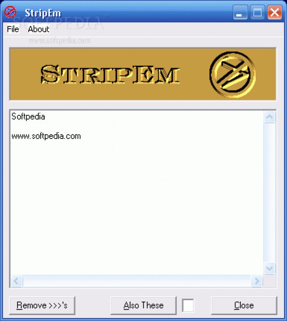 StripEm screenshot