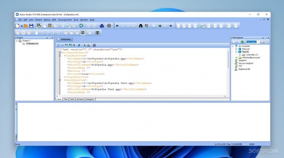 Stylus Studio XML Enterprise Edition screenshot