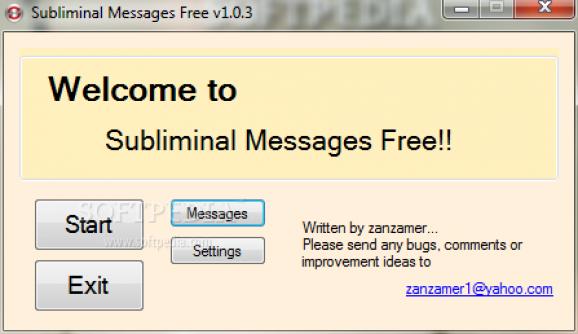 Subliminal Messages Free screenshot