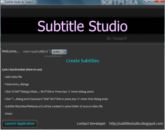 Subtitle Studio screenshot