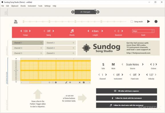 Sundog Song Studio screenshot
