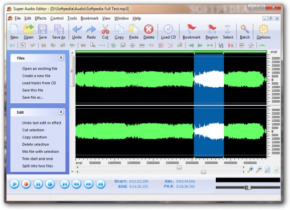 Super Audio Editor screenshot