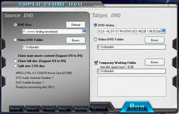 Super Clone DVD screenshot
