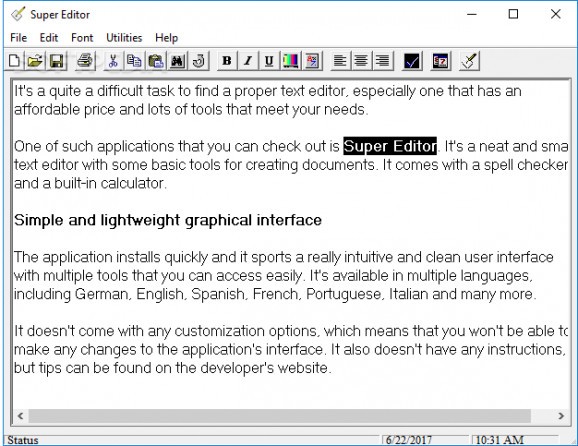Super Editor screenshot